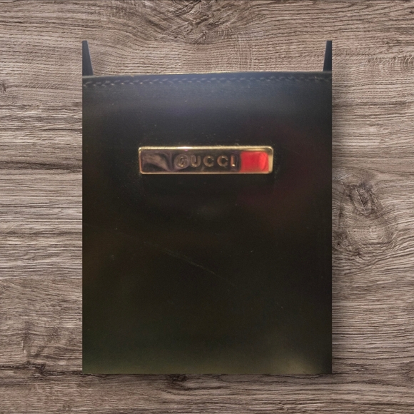 Authentic GUCCI women's Black leather hobo hand bag Tom Ford - Picture 2 of 3